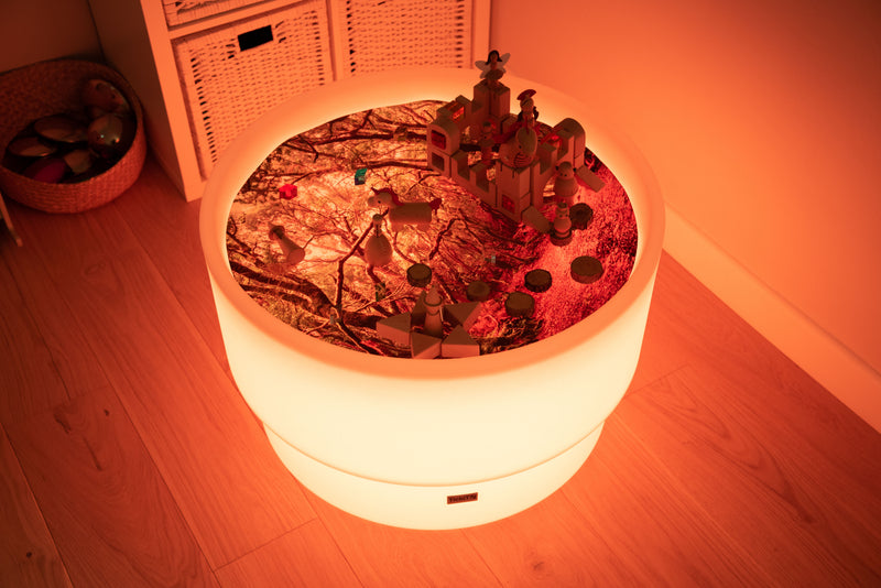 Sensory Mood Discovery Table + Forest Discovery Play Mat, Learning SPACE