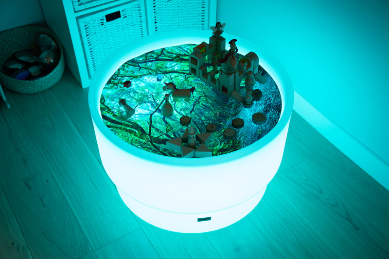 Sensory Mood Discovery Table + Forest Discovery Play Mat, Learning SPACE