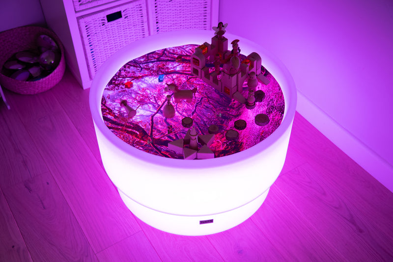Sensory Mood Discovery Table + Forest Discovery Play Mat, Learning SPACE