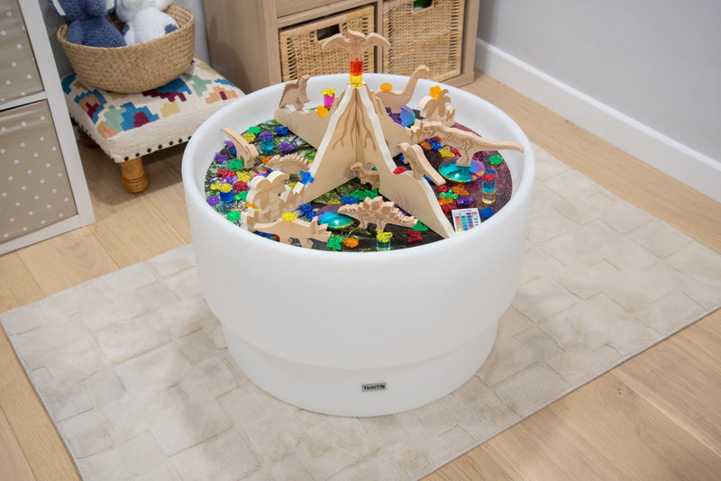 Sensory Mood Discovery Table + Jurassic Discovery Dividers Set, Learning SPACE