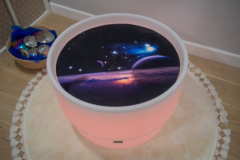 Sensory Mood Discovery Table + Space Discovery Play Mat, Learning SPACE