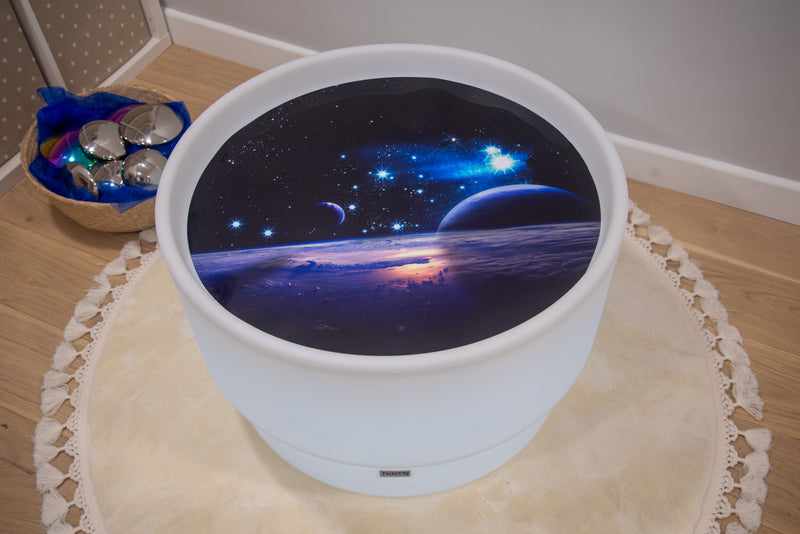 Sensory Mood Discovery Table + Space Discovery Play Mat, Learning SPACE