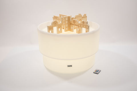 Sensory Mood Discovery Table + Town Discovery Dividers Set, Learning SPACE