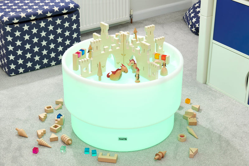 Sensory Mood Discovery Table + Town Discovery Dividers Set, Learning SPACE