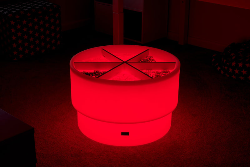 Sensory Mood Discovery Table + Wooden Dividers Set, Learning SPACE