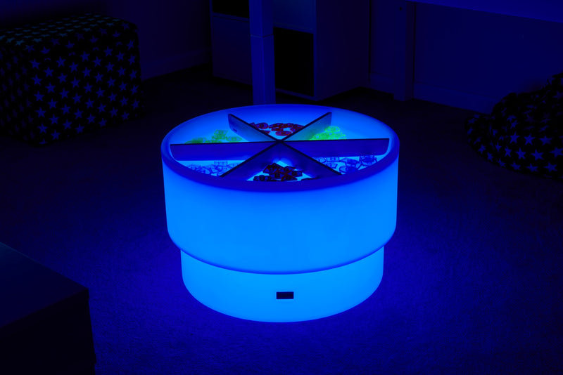 Sensory Mood Discovery Table + Wooden Dividers Set, Learning SPACE