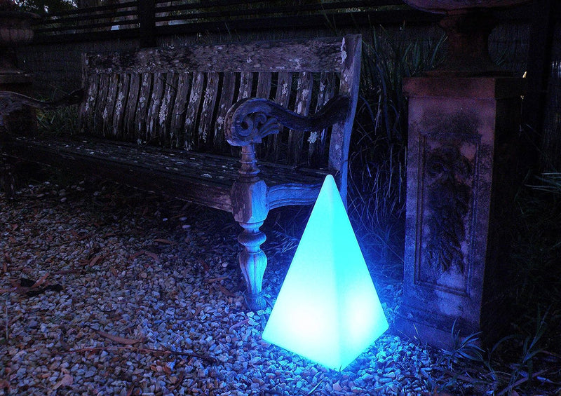 Sensory Mood Pyramid Light 26X26X48- Colour Changing Lamp, Learning SPACE
