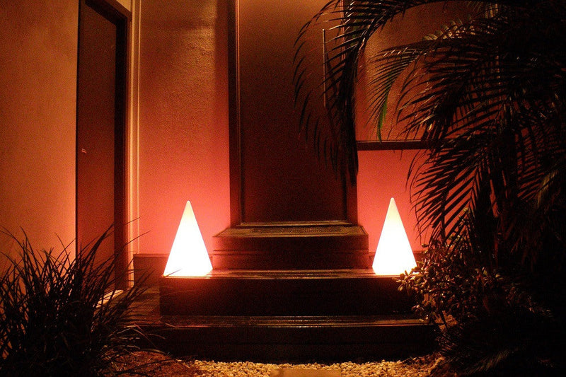 Sensory Mood Pyramid Light 26X26X48- Colour Changing Lamp, Learning SPACE