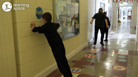 Sensory Pathway Small Pack: 10-15m-ADD/ADHD,Dropship,Movement Breaks,Neuro Diversity,Sensory Flooring,Sensory Paths,Stock-Learning SPACE