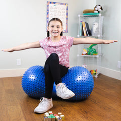 Sensory Peanut Stability Ball by Bouncyband®, Learning SPACE