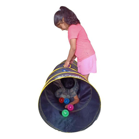 Sensory Pop up Tunnel with LED Balls-Active Games,Additional Need,AllSensory,Calmer Classrooms,Calming & Anxiety,excell2,Exercise,Gross Motor and Balance Skills,Helps With,Playlearn,Sensory Seeking-Learning SPACE