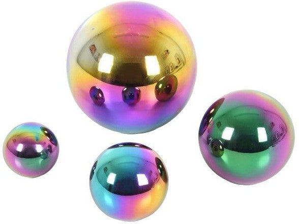 Sensory Reflective Colour Burst Balls - Pk4, Learning SPACE