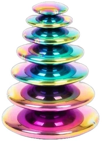 Sensory Reflective Colour Burst Buttons - Pk7, Learning SPACE