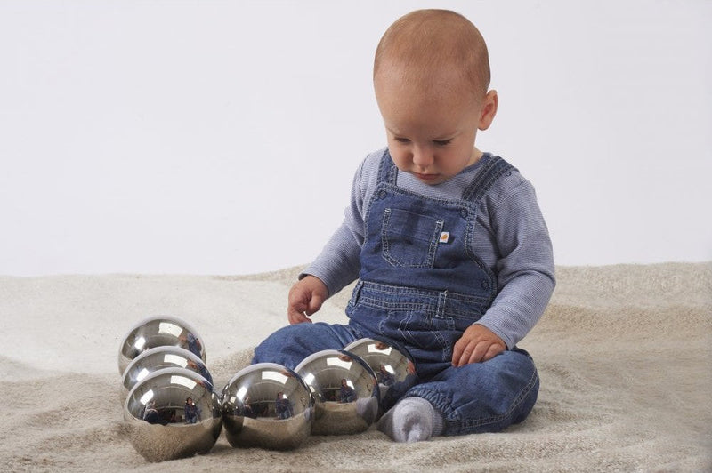 Sensory Reflective Mystery Balls - Pk6, Learning SPACE