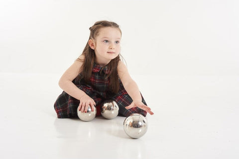 Sensory Reflective Mystery Balls - Pk6-AllSensory,Calming & Anxiety,Early Years Sensory Play,Helps With,Sensory & Physio Balls,Sensory Balls,Sensory Seeking,Stock,Tactile Toys & Books,TickiT,Visual Sensory Toys-Learning SPACE