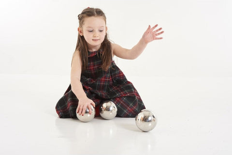 Sensory Reflective Mystery Balls - Pk6-AllSensory,Calming & Anxiety,Early Years Sensory Play,Helps With,Sensory & Physio Balls,Sensory Balls,Sensory Seeking,Stock,Tactile Toys & Books,TickiT,Visual Sensory Toys-Learning SPACE
