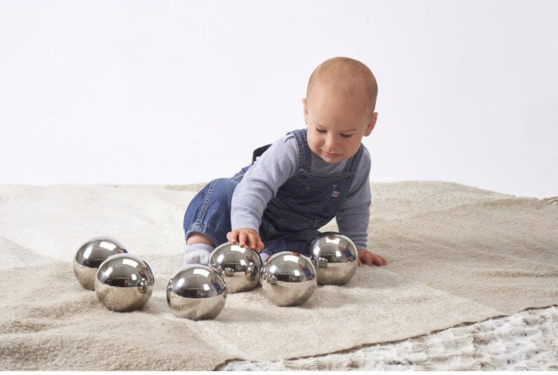 Sensory Reflective Mystery Balls - Pk6, Learning SPACE