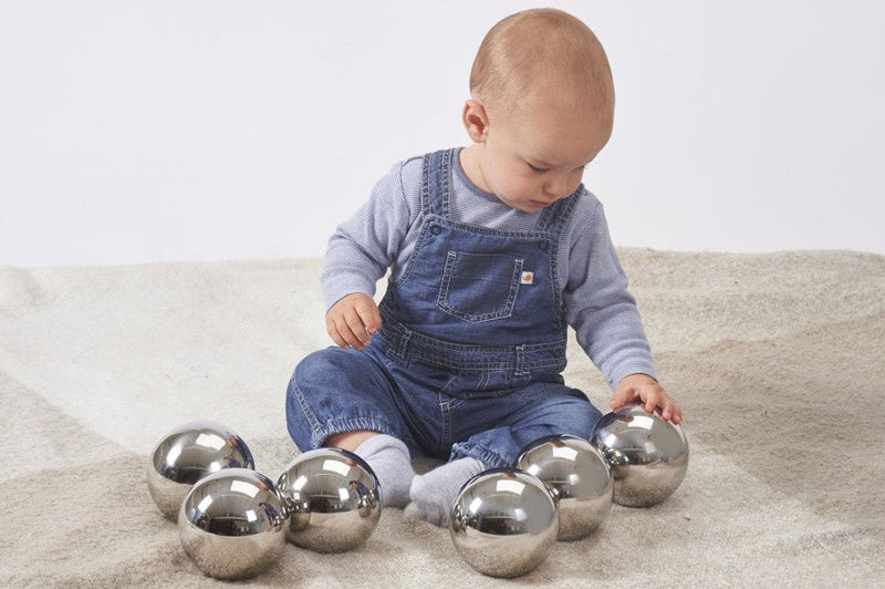 Sensory Reflective Mystery Balls - Pk6, Learning SPACE