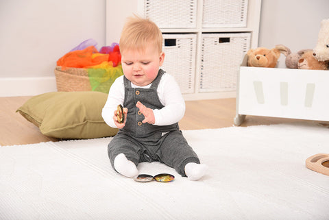 Sensory Reflective Sound Buttons Pk 3-AllSensory,Calming & Anxiety,Early Years Sensory Play,SCOTEXCEL,Sensory Garden,Sensory Seeking,Sound,Stock,TickiT,Visual Sensory Toys-Learning SPACE