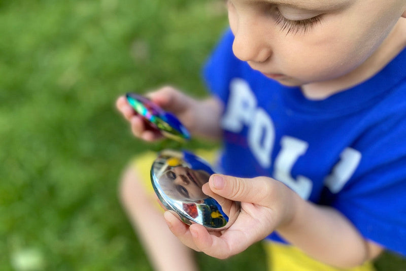 Sensory Reflective Sound Buttons Pk 3, Learning SPACE