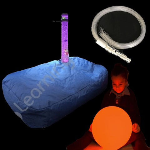 Sensory Room at Home Standard Set-Bubble Tubes,Home Bubble Tubes & Walls,Portable Sensory Rooms,Ready Made Sensory Rooms-Learning SPACE