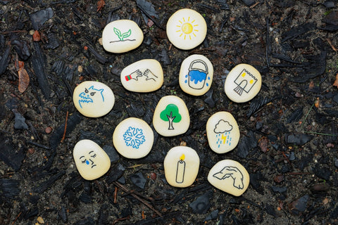 Sensory Self-Regulation Stones, Sensory toy Learning SPACE