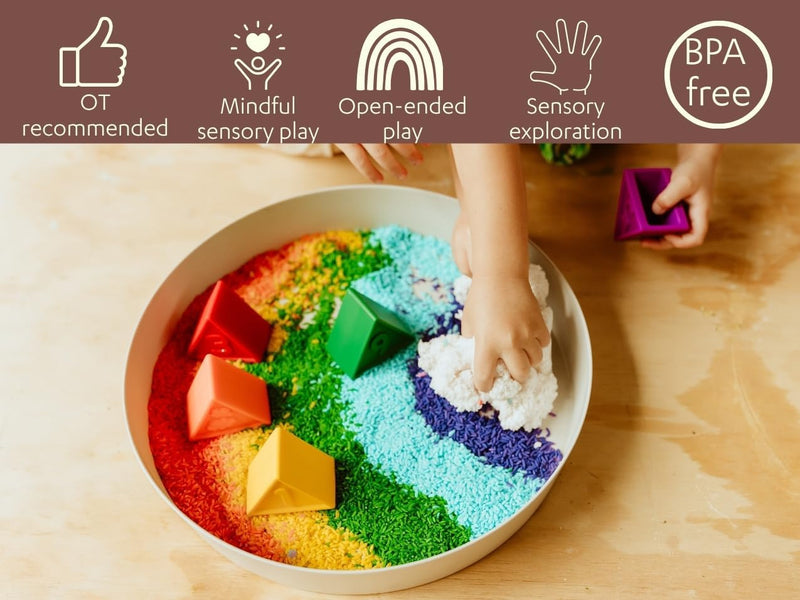 Sensory Snow Messy Play, Messy Play Learning SPACE