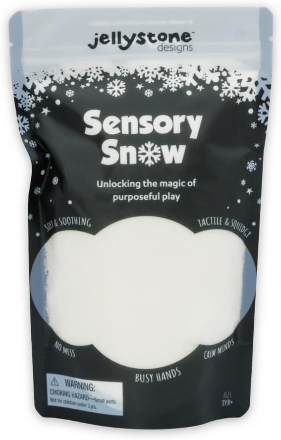 Sensory Snow Messy Play, Messy Play Learning SPACE