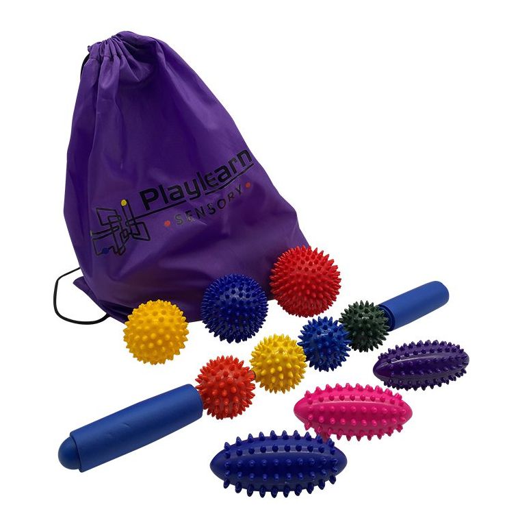 Sensory Spikey Massage Kit 7 pcs, Fidget toys Learning SPACE