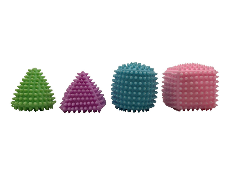 Sensory Spikey Stress Shapes - Set of 4, Learning SPACE