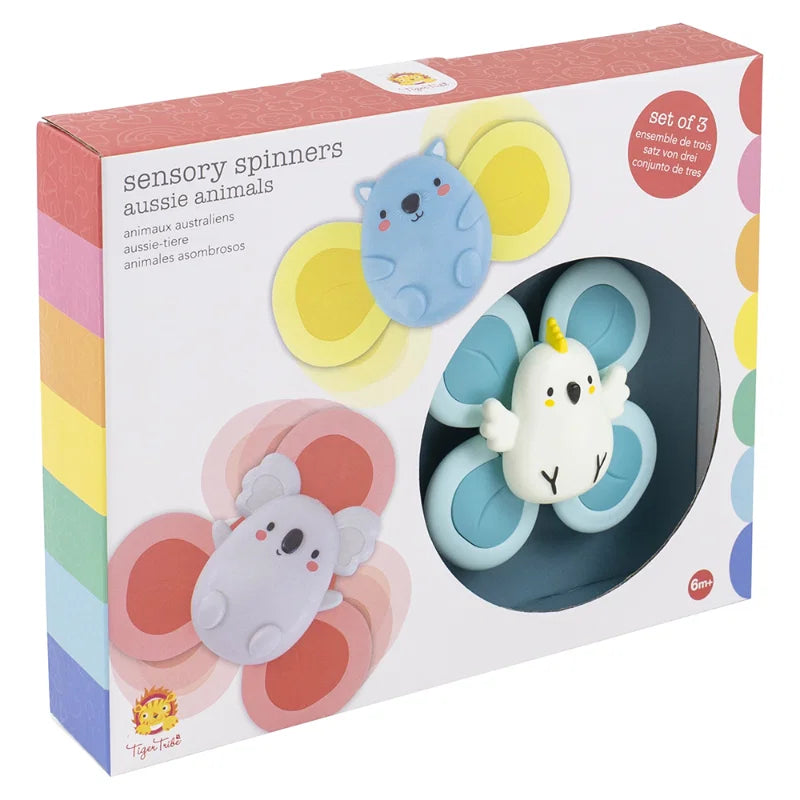 Sensory Spinners - Aussie Animals, Learning SPACE