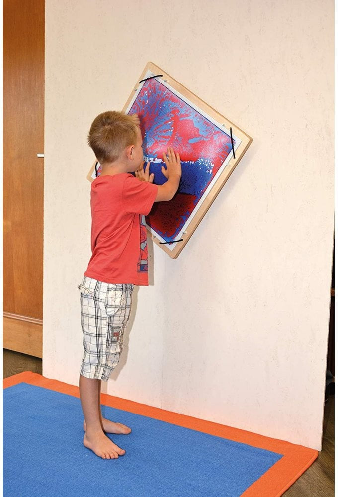 Sensory Spinning Liquid Wall – Interactive Visual Panel, Learning SPACE