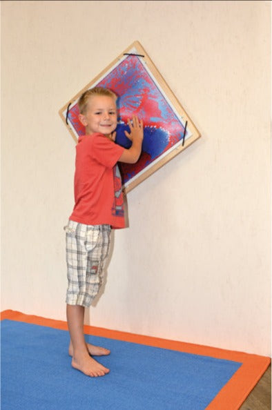 Sensory Spinning Liquid Wall – Interactive Visual Panel, Learning SPACE