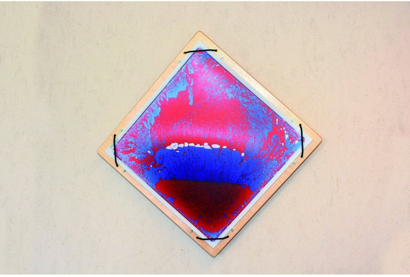 Sensory Spinning Liquid Wall – Interactive Visual Panel, Learning SPACE