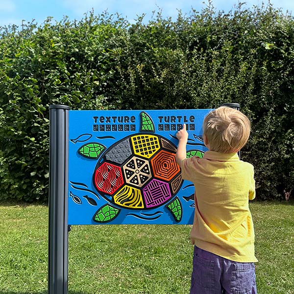Sensory Texture Turtle Play Panel, Learning SPACE