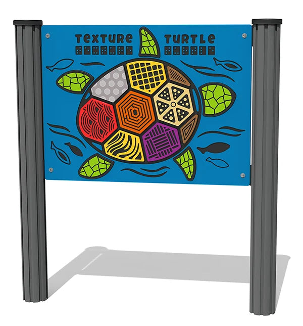 Sensory Texture Turtle Play Panel, Learning SPACE