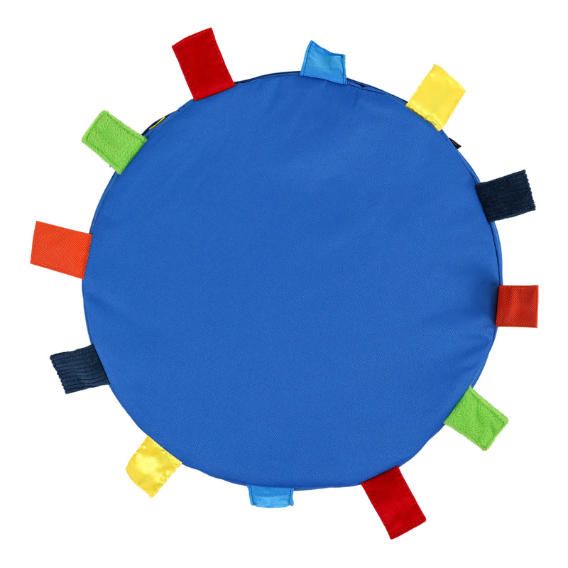 Sensory Touch Tag Carry Cushion 6 Pack, Learning SPACE