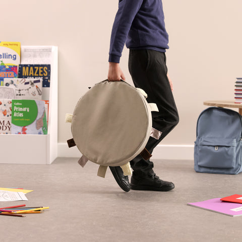 Sensory Touch Tag Carry Cushion - Single, Learning SPACE