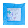 Blue Sensory Touch and Search Bag with sea-creature shapes among white filling