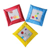 Three Sensory Touch and Search Bags arranged to show their clear viewing windows