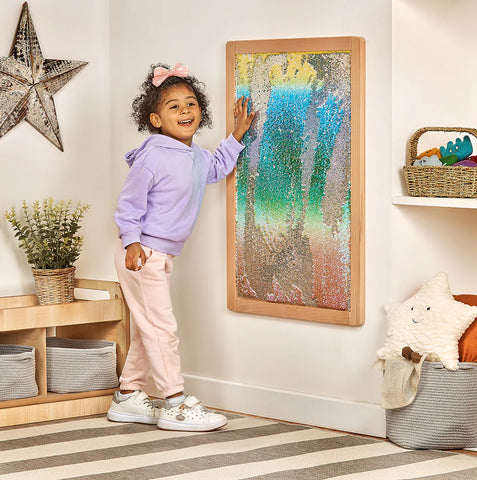 Sensory Wall Sequins Panel, Learning SPACE