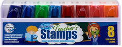 Set Of 8 Teachers Reward Stamps-Additional Need,Calmer Classrooms,Classroom Displays,Classroom Packs,Clever Kidz,Helps With,PSHE,Rewards & Behaviour,Social Emotional Learning-Learning SPACE