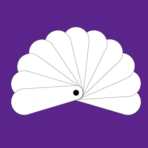 Set of 10 Blank Communication Fans-Autism,Calmer Classrooms,Calming & Anxiety,communication,Dyslexia,Fans & Visual Prompts,Helps With,Learning Difficulties,Neuro Diversity,Play Doctors,Primary Literacy,PSHE,Social Stories & Games & Social Skills,Stock-Learning SPACE