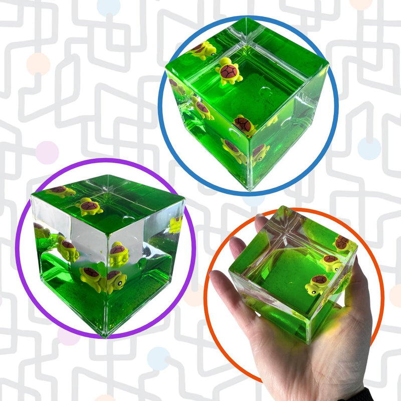 Set of 2 Liquid Motion Cubes