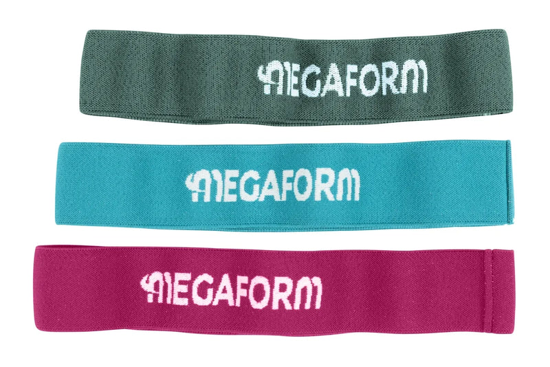 Set of 3 Loop Resistance Bands, Exercise Learning SPACE