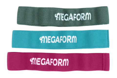 Set of 3 Loop Resistance Bands, Exercise Learning SPACE