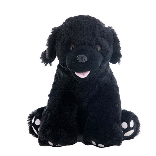 Shadow the Black Labrador (16″) Plush UNSTUFFED, Learning SPACE
