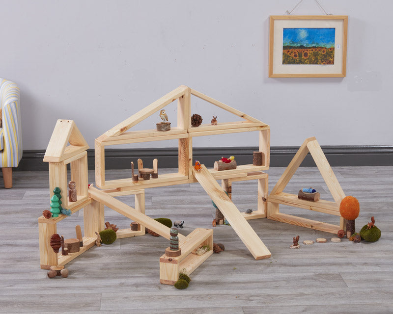 Shape Building Blocks (15Pk)-Building Blocks,Cosy Direct-Learning SPACE