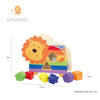 Shape Sorter Lion-Counting Numbers & Colour, Gifts For 1 Year Olds, Shape & Space & Measure, Stacking Toys & Sorting Toys-Learning SPACE