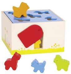 Shape Sorting Box - Farm Animals, Learning SPACE